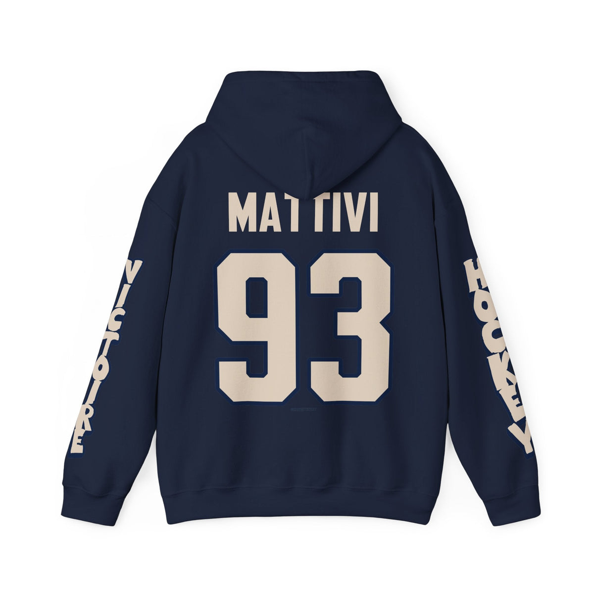 Nadia Mattivi Victoire Unisex City Hoodie in Navy | Chix Sports