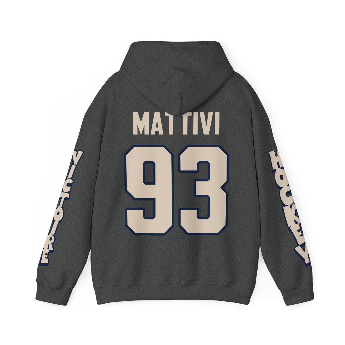 Nadia Mattivi Victoire Unisex City Hoodie in Dark Heather | Chix Sports