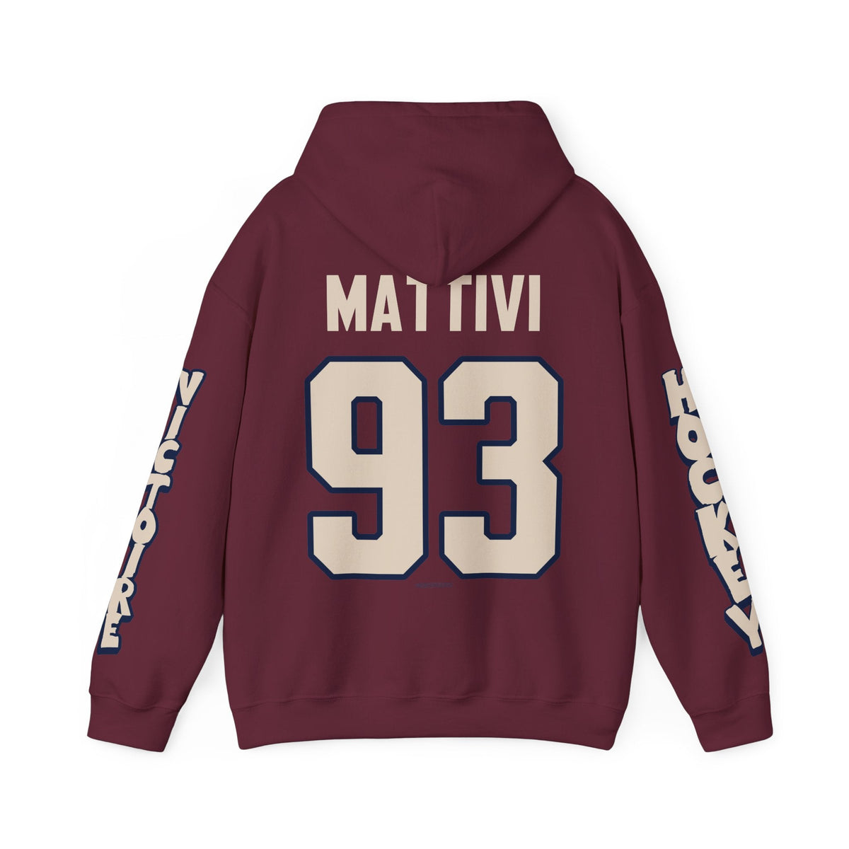 Nadia Mattivi Victoire Unisex City Hoodie in Maroon | Chix Sports