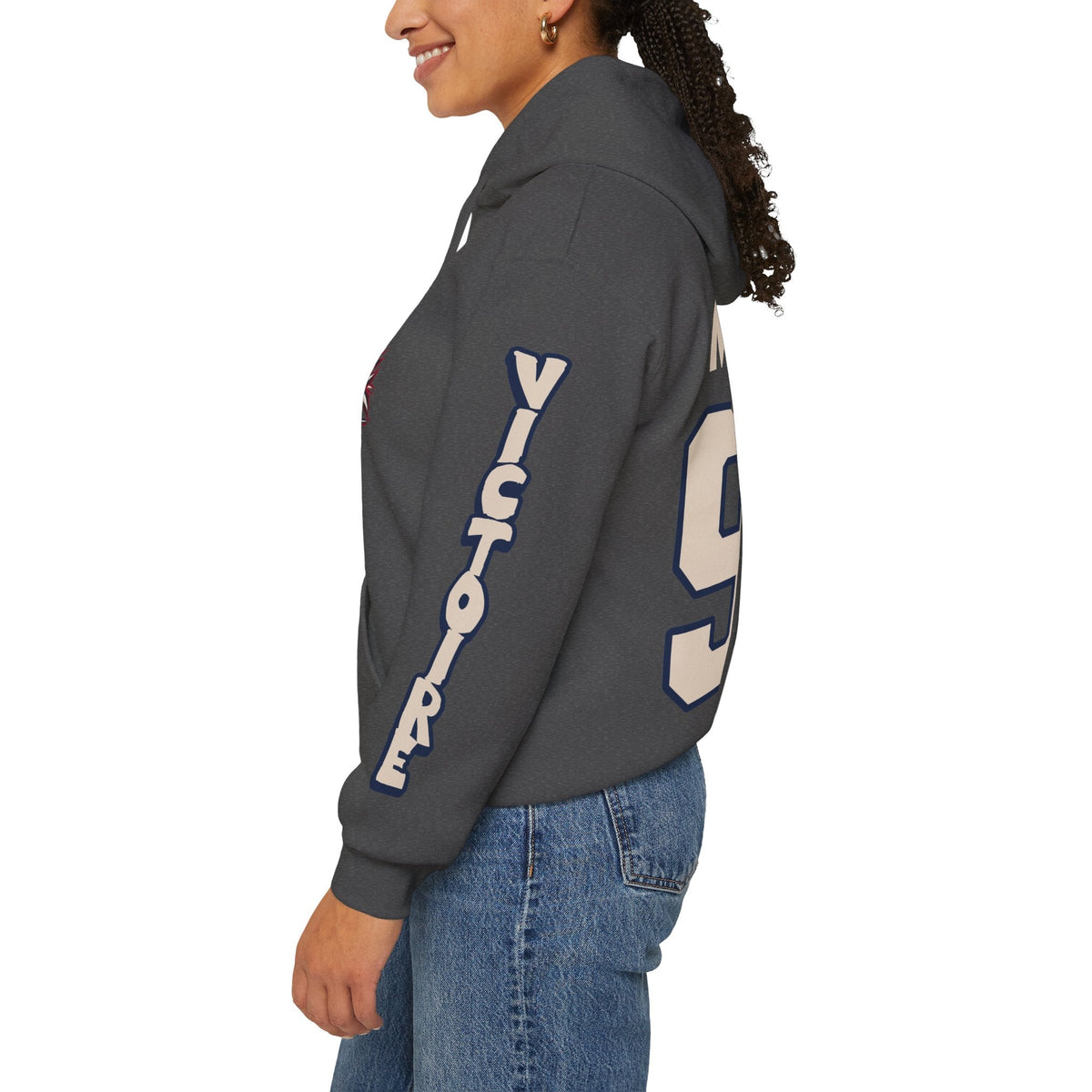 Nadia Mattivi Victoire Unisex City Hoodie in Sport Grey | Chix Sports