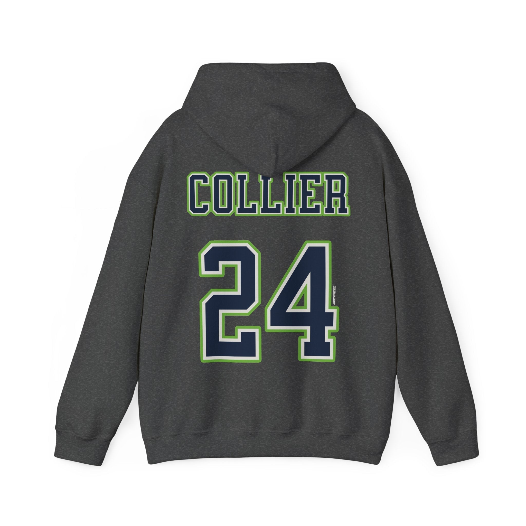 Napheesa "Phee" Collier Lynx Unisex Jersey Hoodie in Dark Heather | Chix Sports