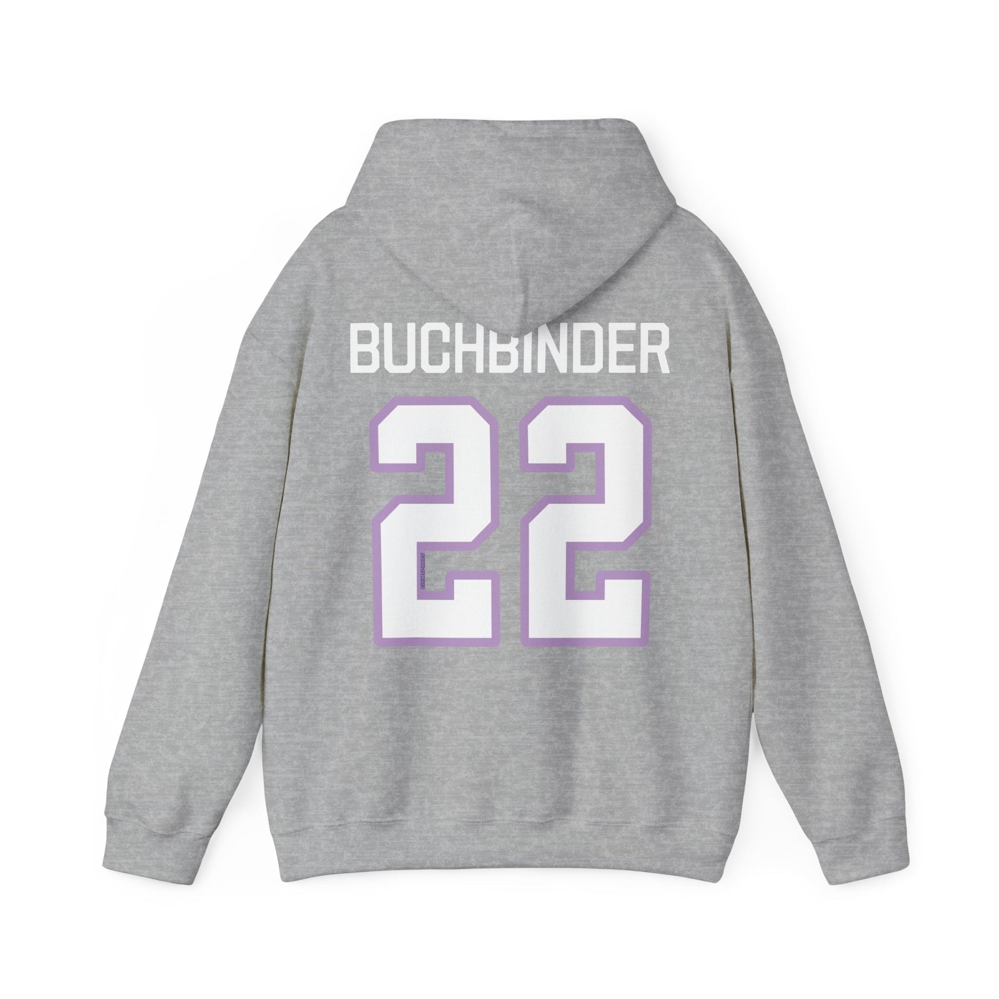 Natalie Buchbinder 22 Frost Heavy Hoodie (w/o sleeve print) | Chix Sports