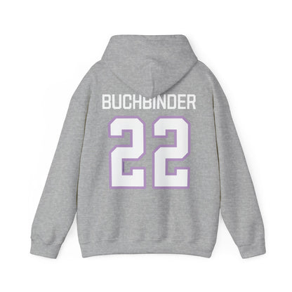 Natalie Buchbinder 22 Frost Heavy Hoodie (w/o sleeve print) | Chix Sports