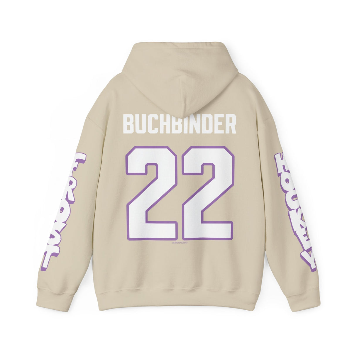 Natalie Buchbinder Frost Unisex Hoodie in Sand | Chix Sports