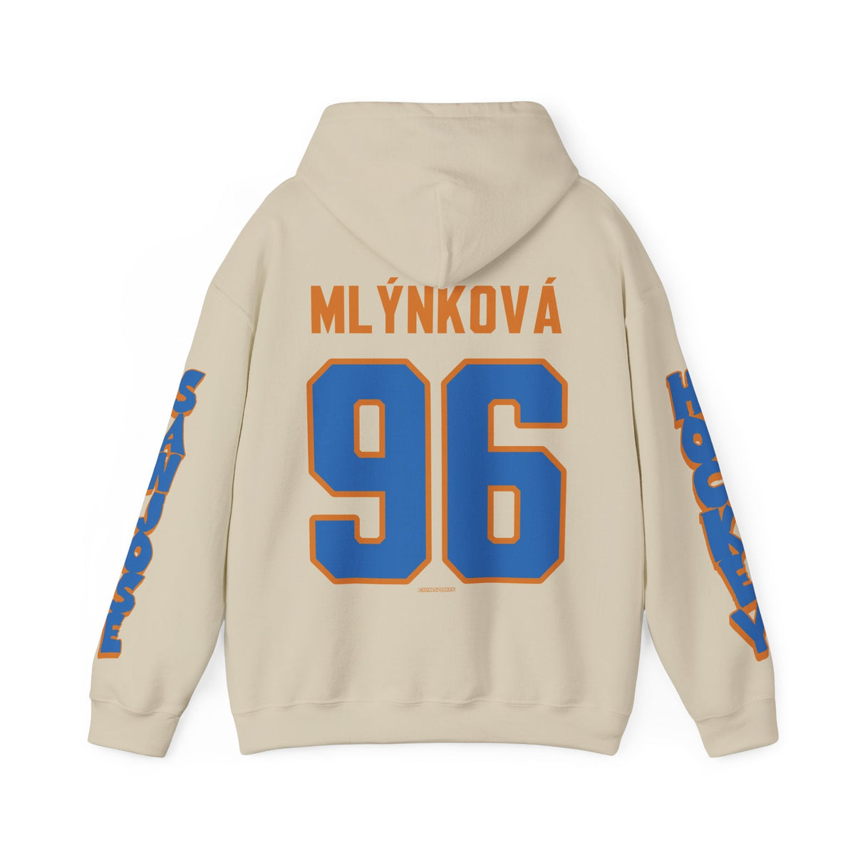 Natálie Mlýnková San Jose Women's Hockey Unisex Hoodie in Sand | Chix Sports