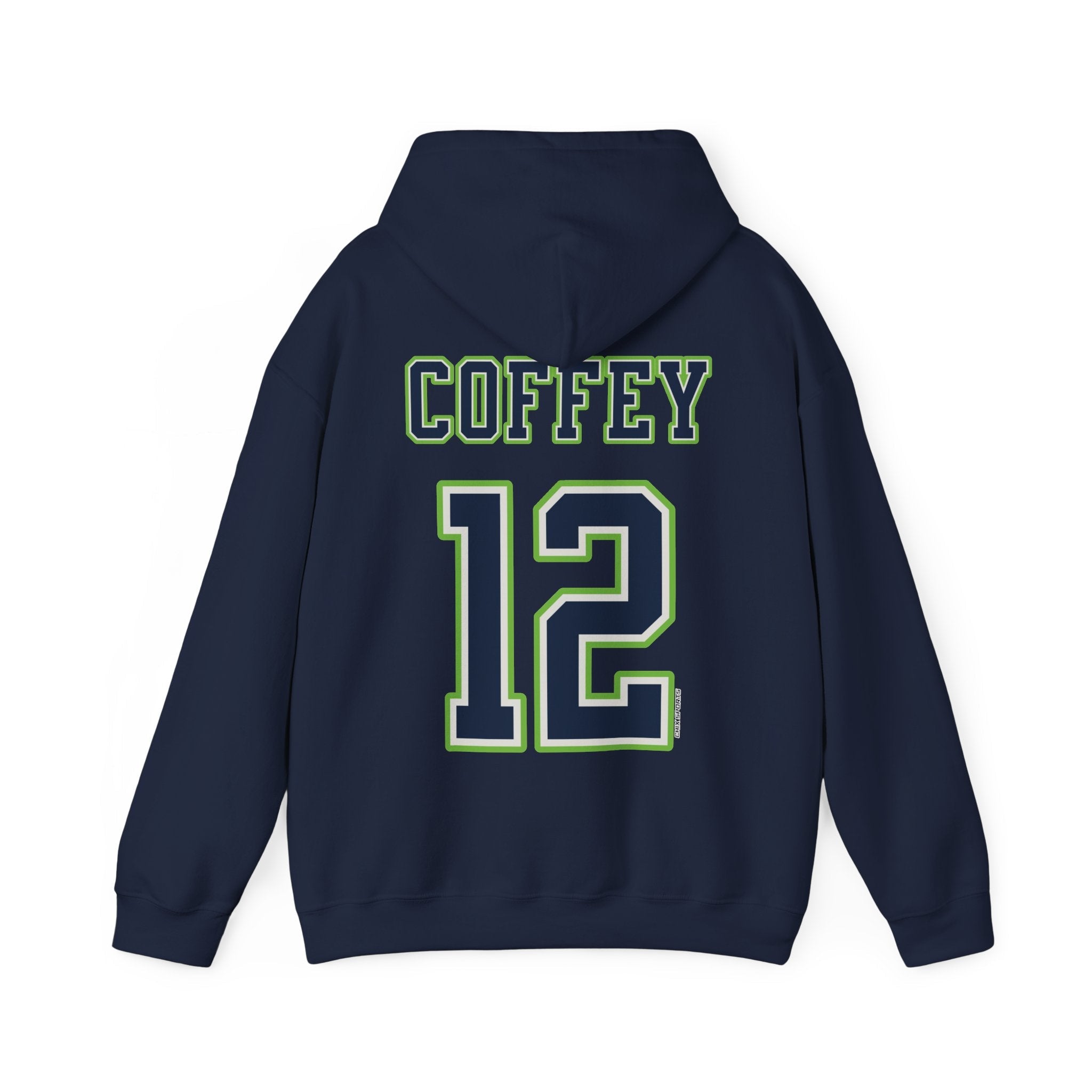 Nia Coffey Lynx Unisex Jersey Hoodie in Navy | Chix Sports