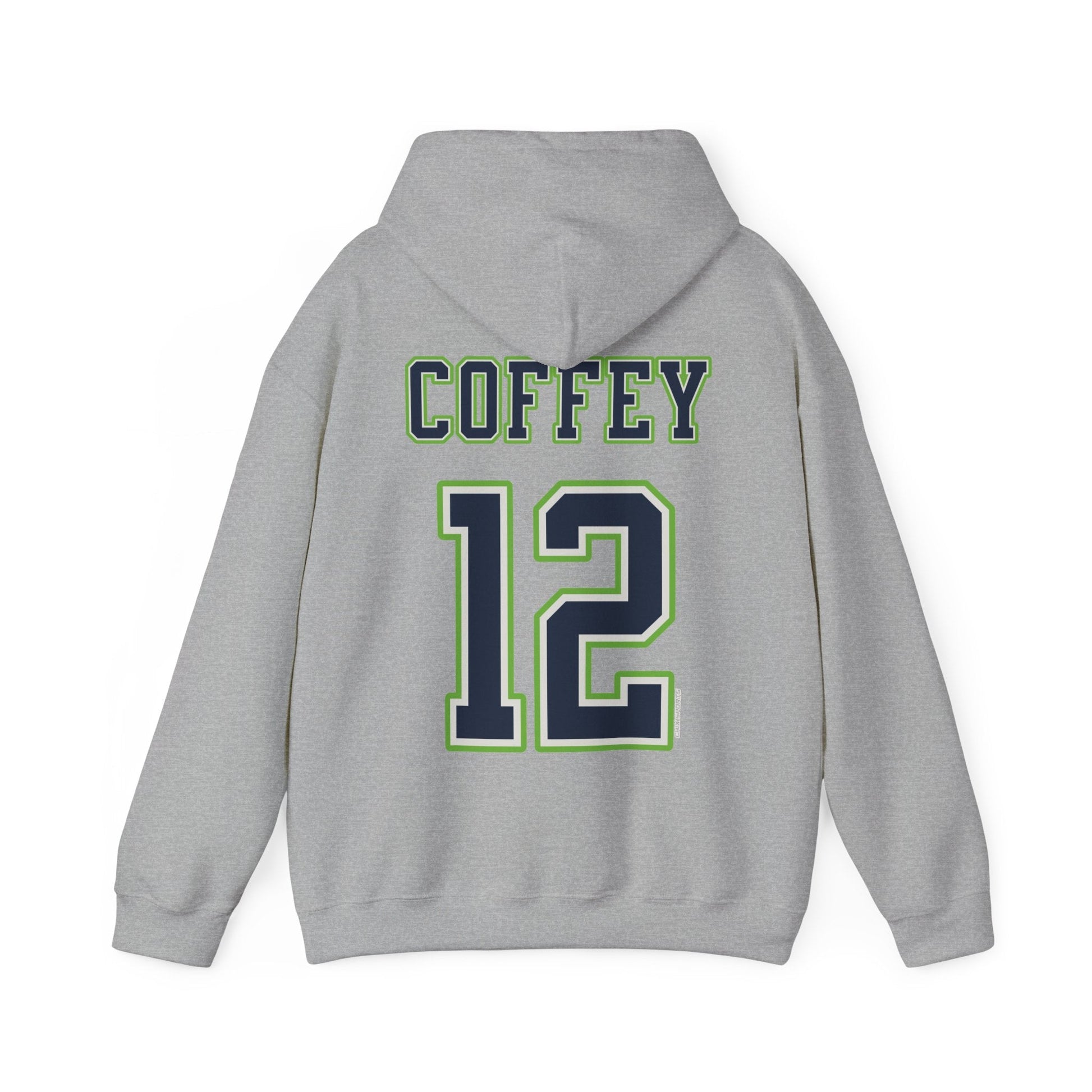 Nia Coffey Lynx Unisex Jersey Hoodie in Sport Grey | Chix Sports