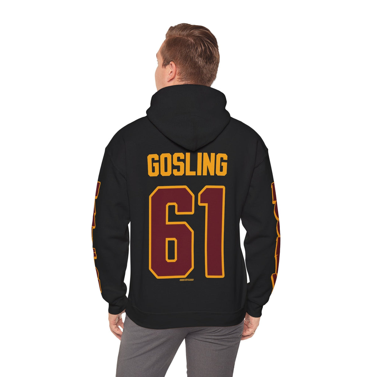 Nicole Gosling Hamilton Expansion Unisex Hoodie in Maroon | Chix Sports
