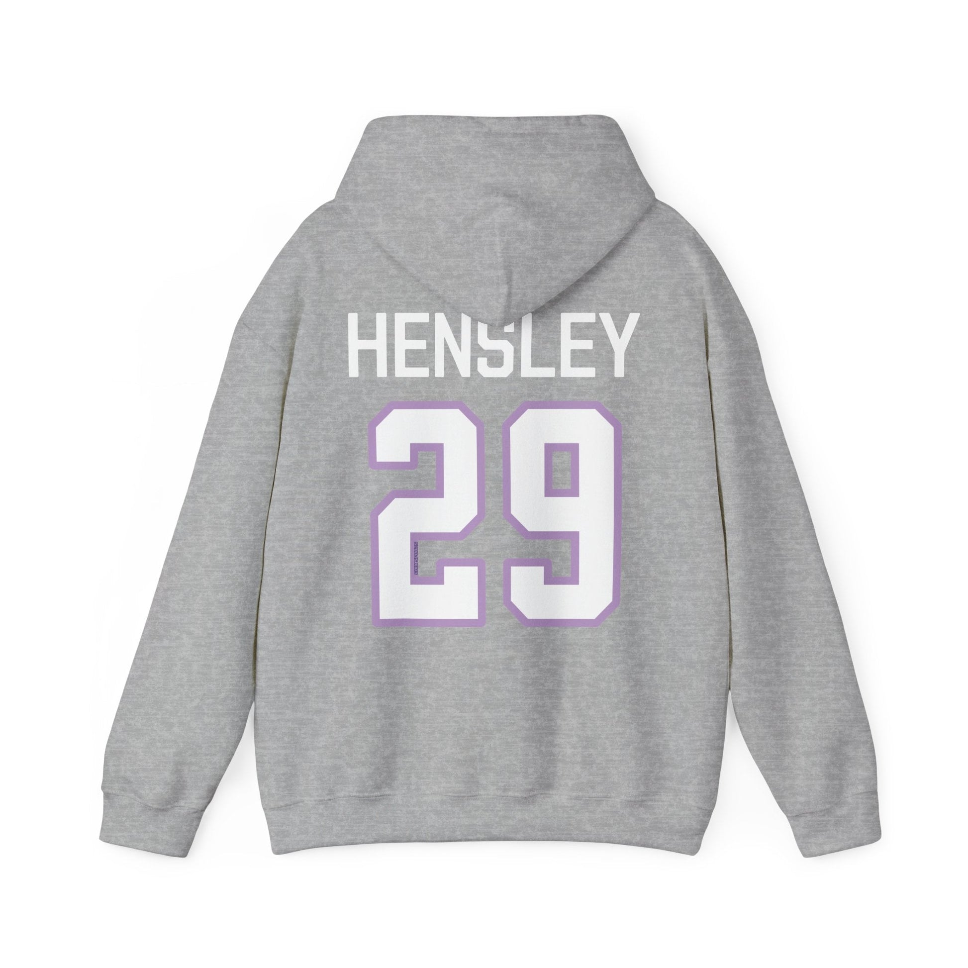 Nicole Hensley 29 Frost Heavy Hoodie (w/o sleeve print) | Chix Sports