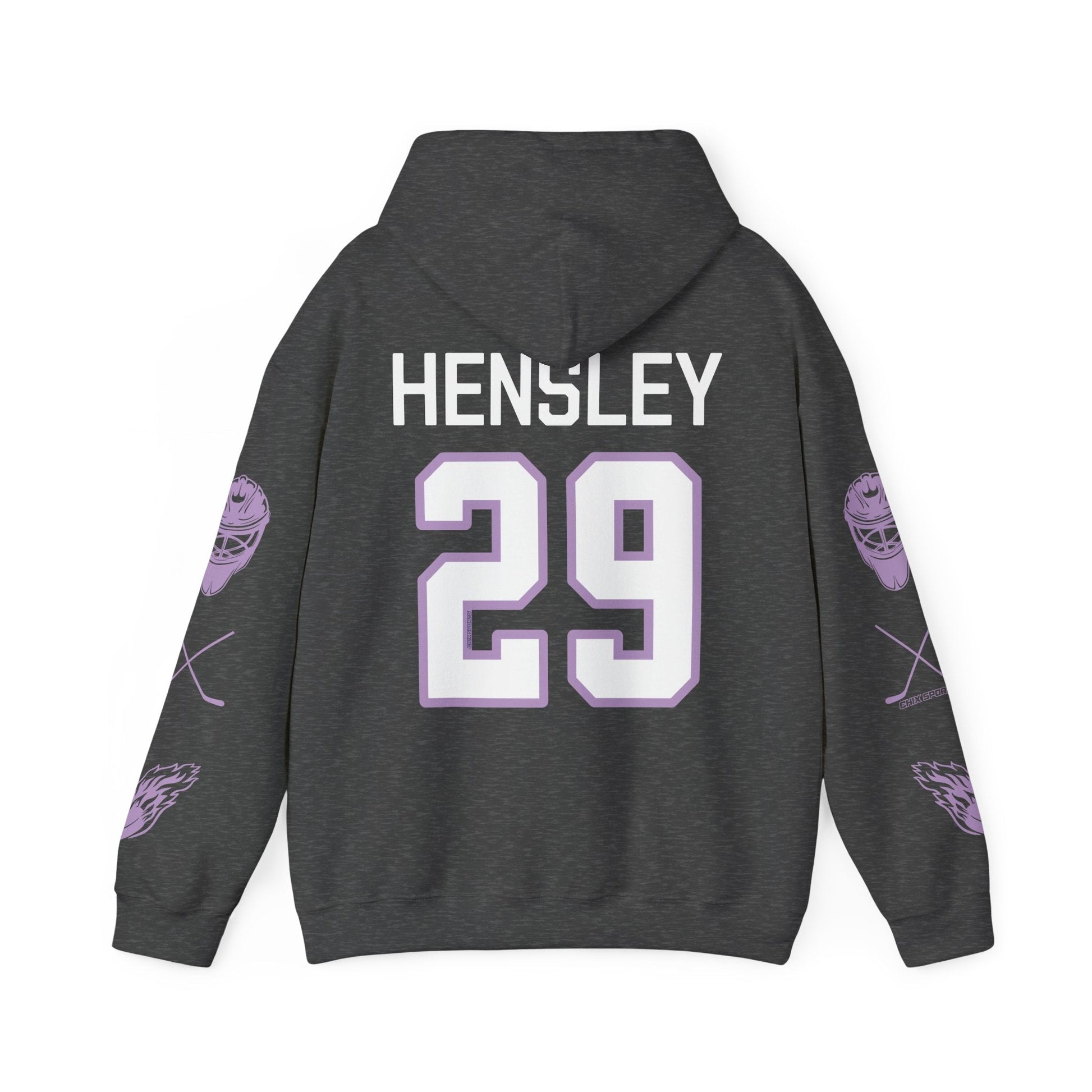 Nicole Hensley 29 Frost Hockey Heavy Hoodie | Chix Sports