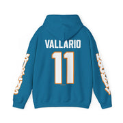 Nicole Vallario Sirens Unisex Hoodie in Antique Sapphire | Chix Sports