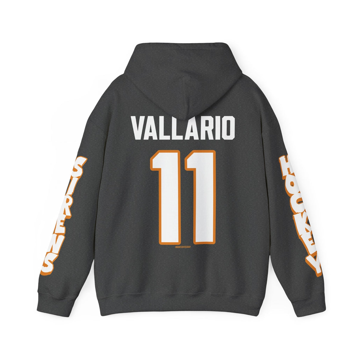 Nicole Vallario Sirens Unisex Hoodie in Dark Heather | Chix Sports