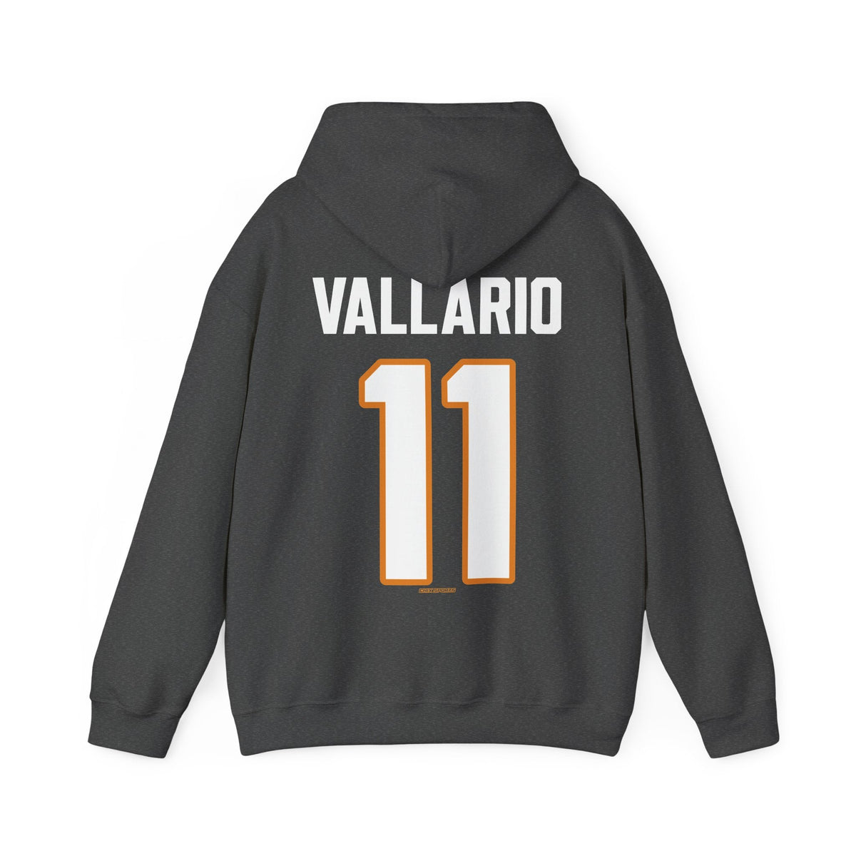 Nicole Vallario Sirens Unisex Hoodie - No Printed Sleeves in Dark Heather | Chix Sports