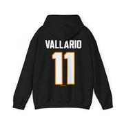 Nicole Vallario Sirens Unisex Hoodie - No Printed Sleeves in Black | Chix Sports