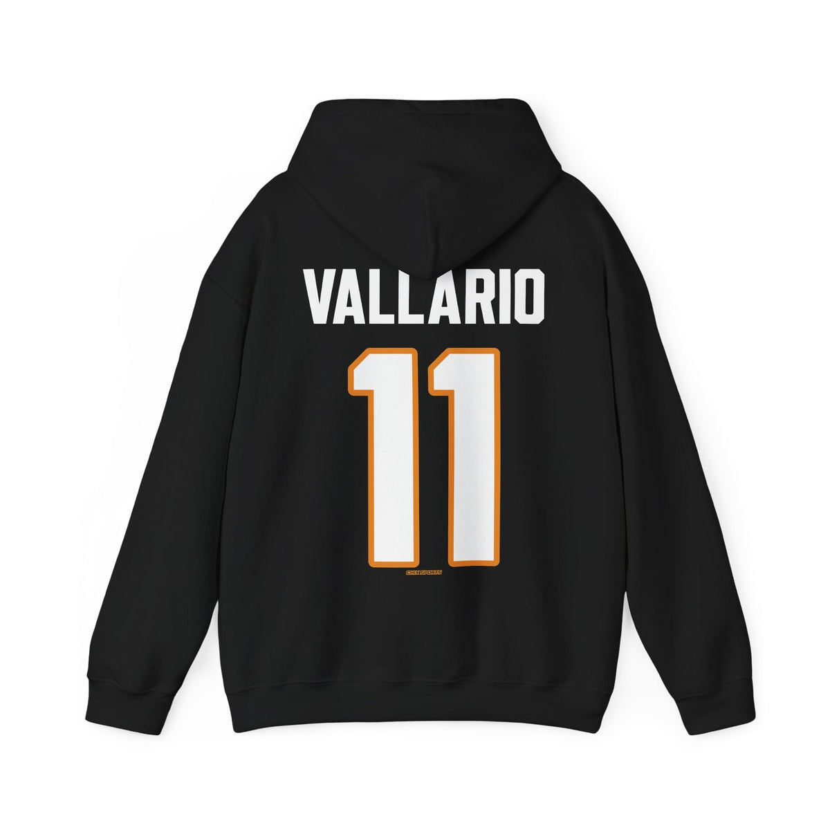 Nicole Vallario Sirens Unisex Hoodie - No Printed Sleeves in Black | Chix Sports