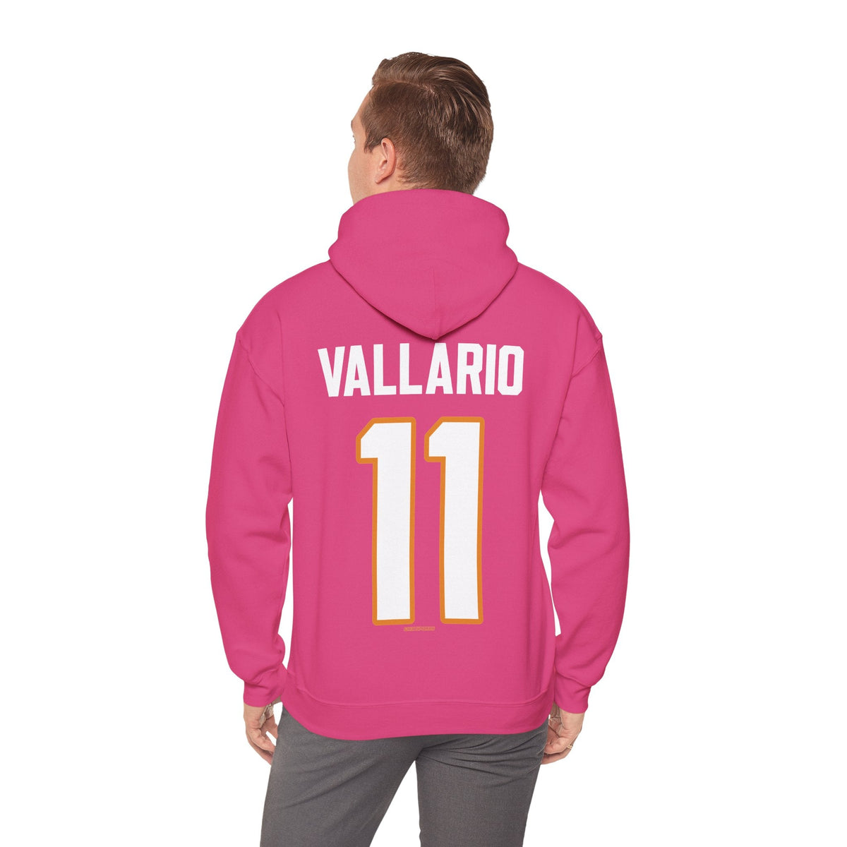 Nicole Vallario Sirens Unisex Hoodie - No Printed Sleeves in Heliconia | Chix Sports