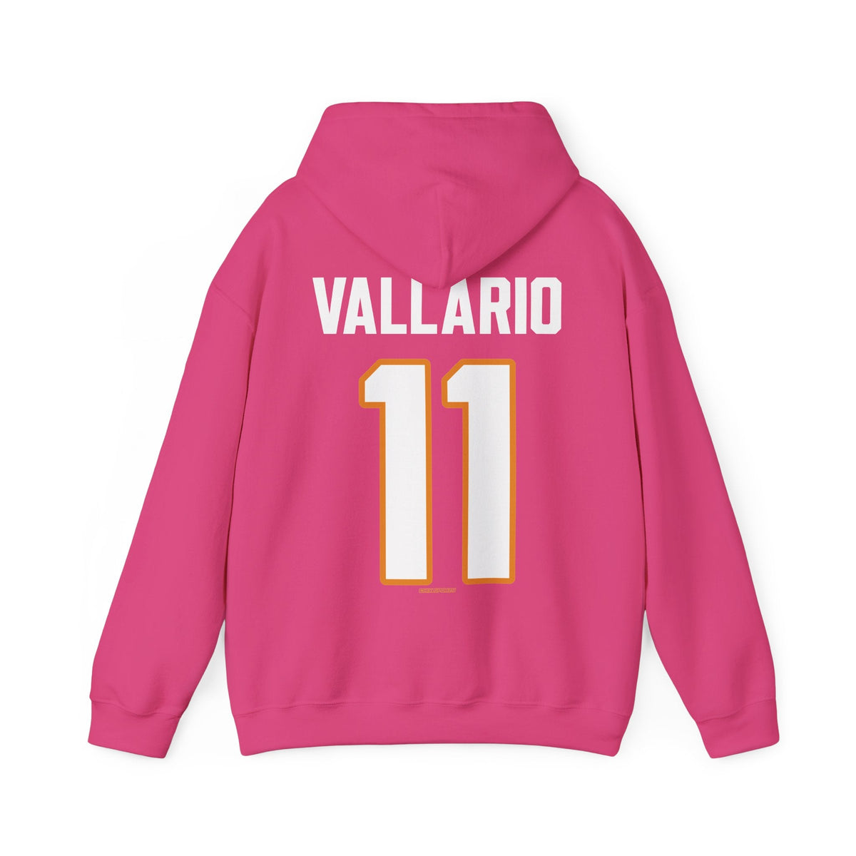 Nicole Vallario Sirens Unisex Hoodie - No Printed Sleeves in Heliconia | Chix Sports