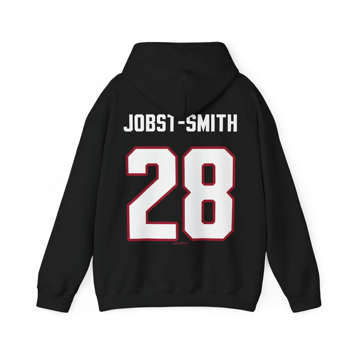 Nina Jobst-Smith Detroit Hockey Club Unisex Moto Hoodie in Black | Chix Sports