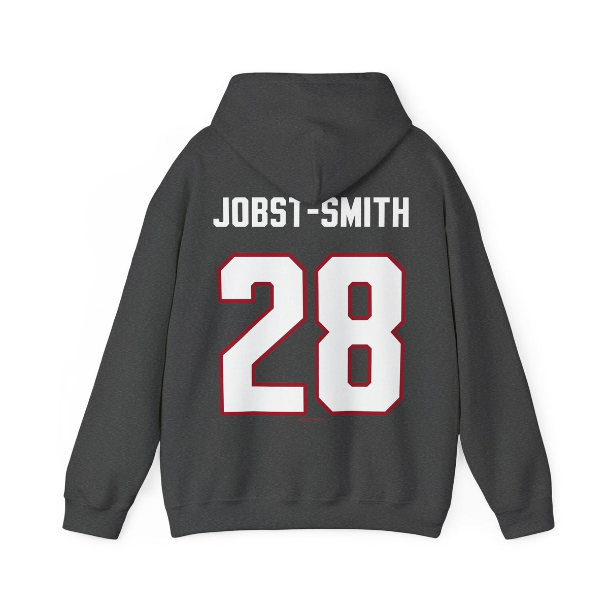 Nina Jobst-Smith Detroit Hockey Club Unisex Moto Hoodie in Dark Heather | Chix Sports