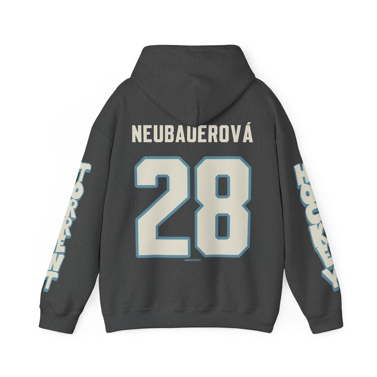 Noemi Neubauerova Torrent Unisex Hoodie in Dark Heather | Chix Sports