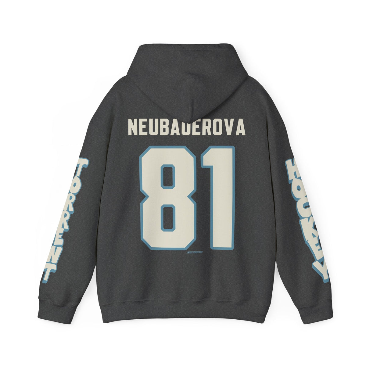 Noemi Neubauerova Torrent Unisex Hoodie in Dark Heather | Chix Sports