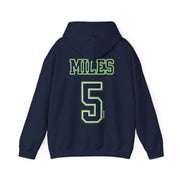 Olivia Miles Lynx Unisex Jersey Hoodie in Navy | Chix Sports