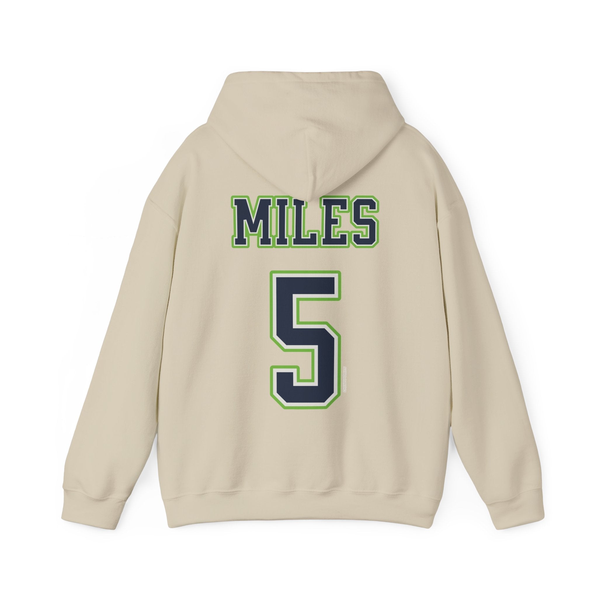Olivia Miles Lynx Unisex Jersey Hoodie in Sand | Chix Sports