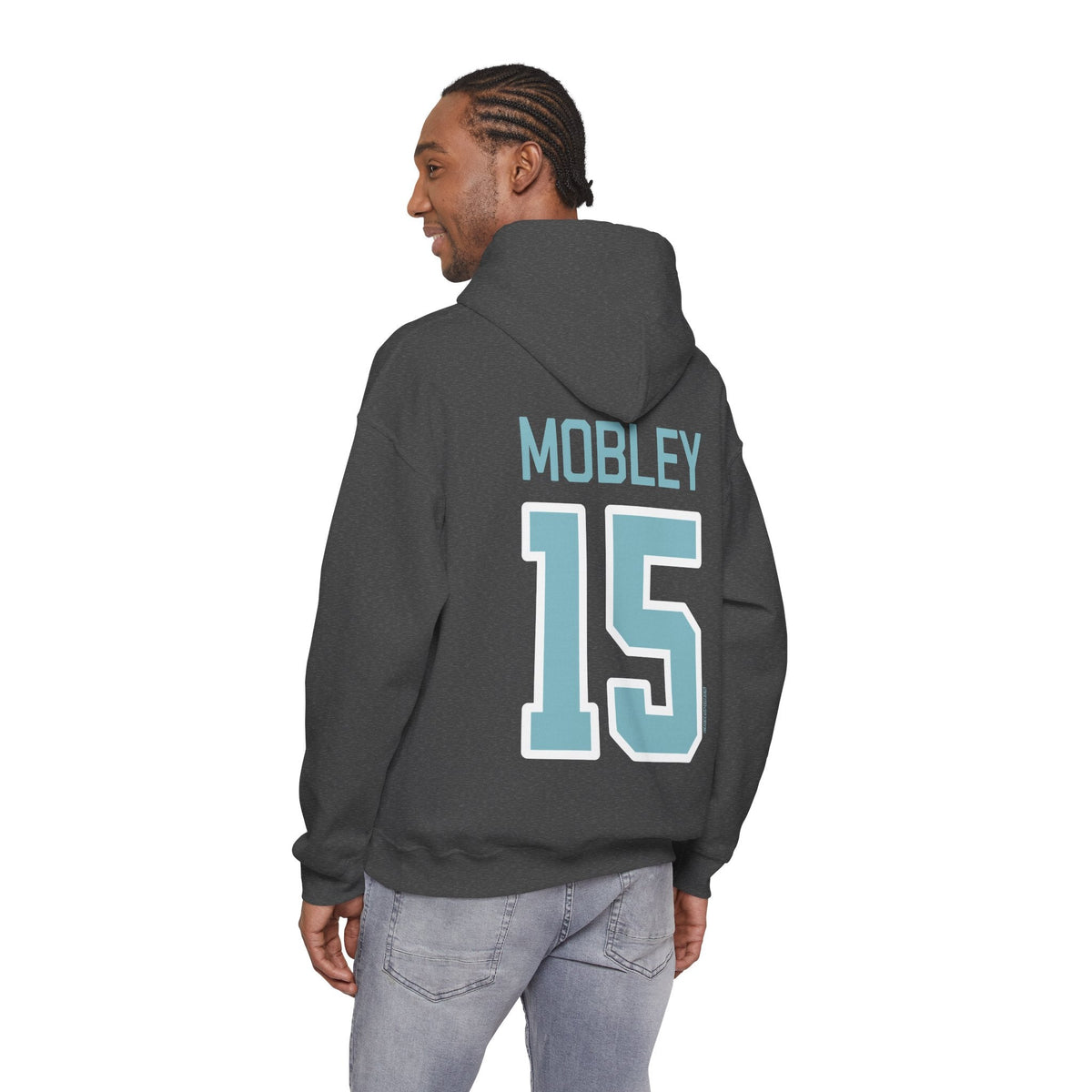 Olivia Mobley Unisex Fleet Hoodie in Dark Heather | Chix Sports