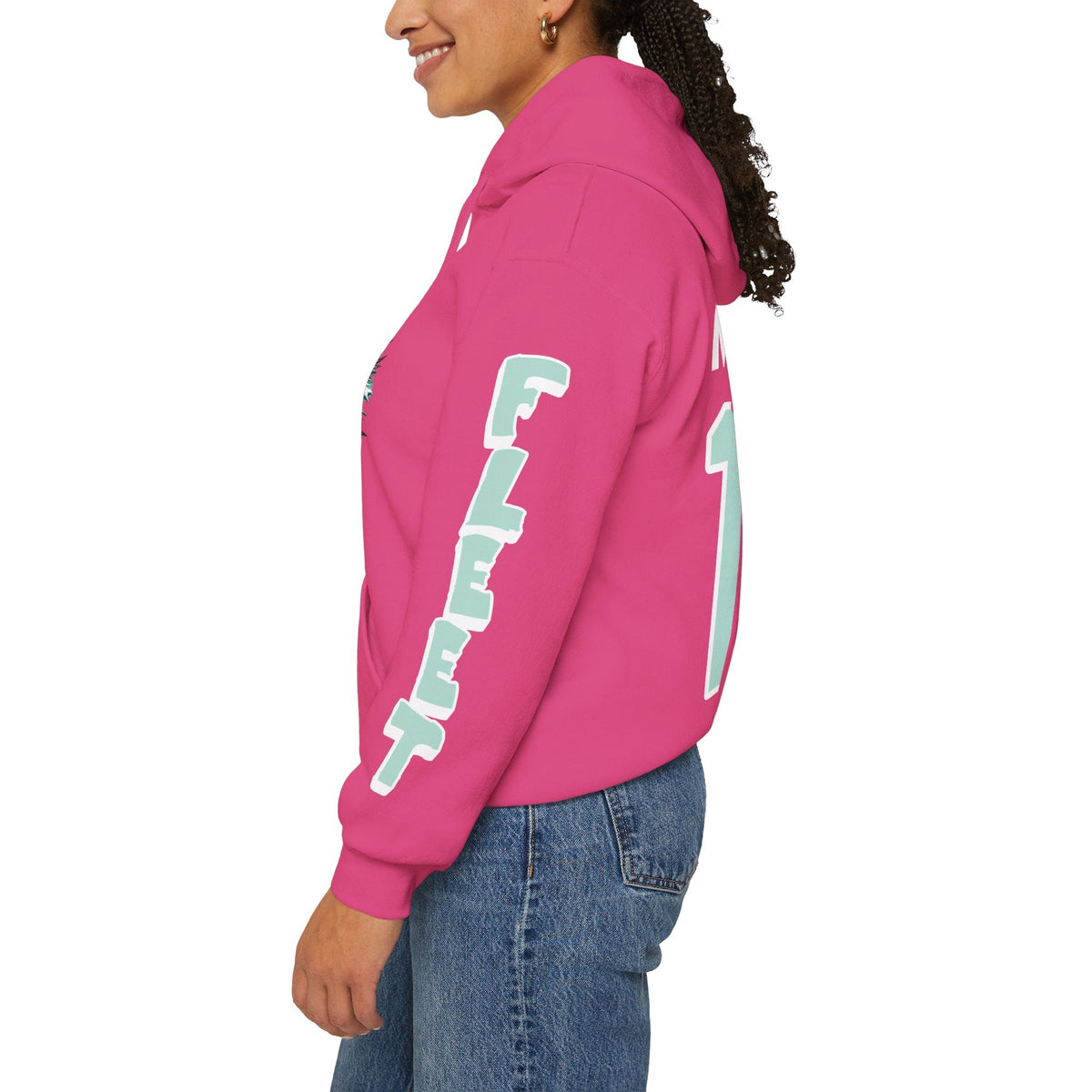 Olivia Mobley Unisex Fleet Hoodie in Dark Heather | Chix Sports