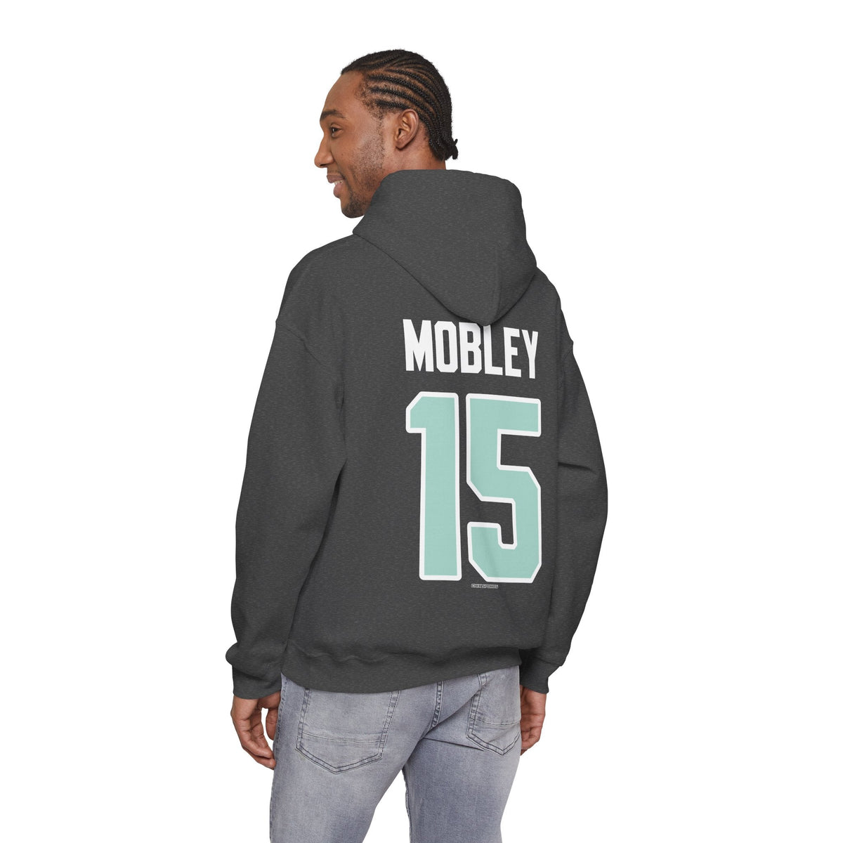 Olivia Mobley Unisex Fleet Hoodie in Dark Heather | Chix Sports