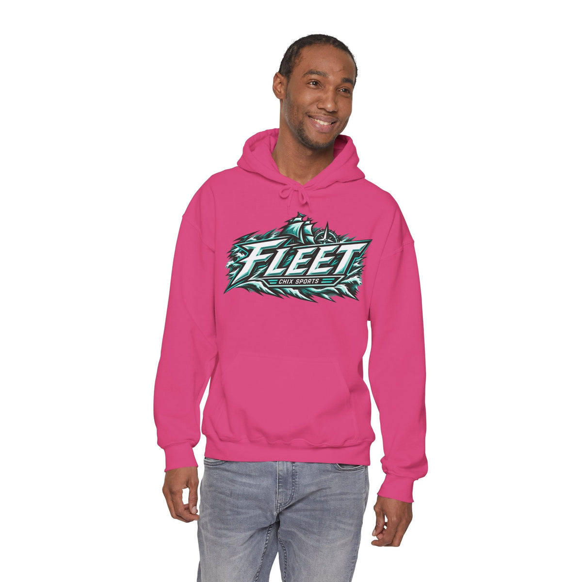 Olivia Mobley Unisex Fleet Hoodie in Dark Heather | Chix Sports