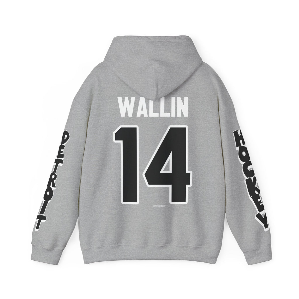Olivia Wallin Detroit Hockey Club Unisex Hoodie in Sport Grey | Chix Sports