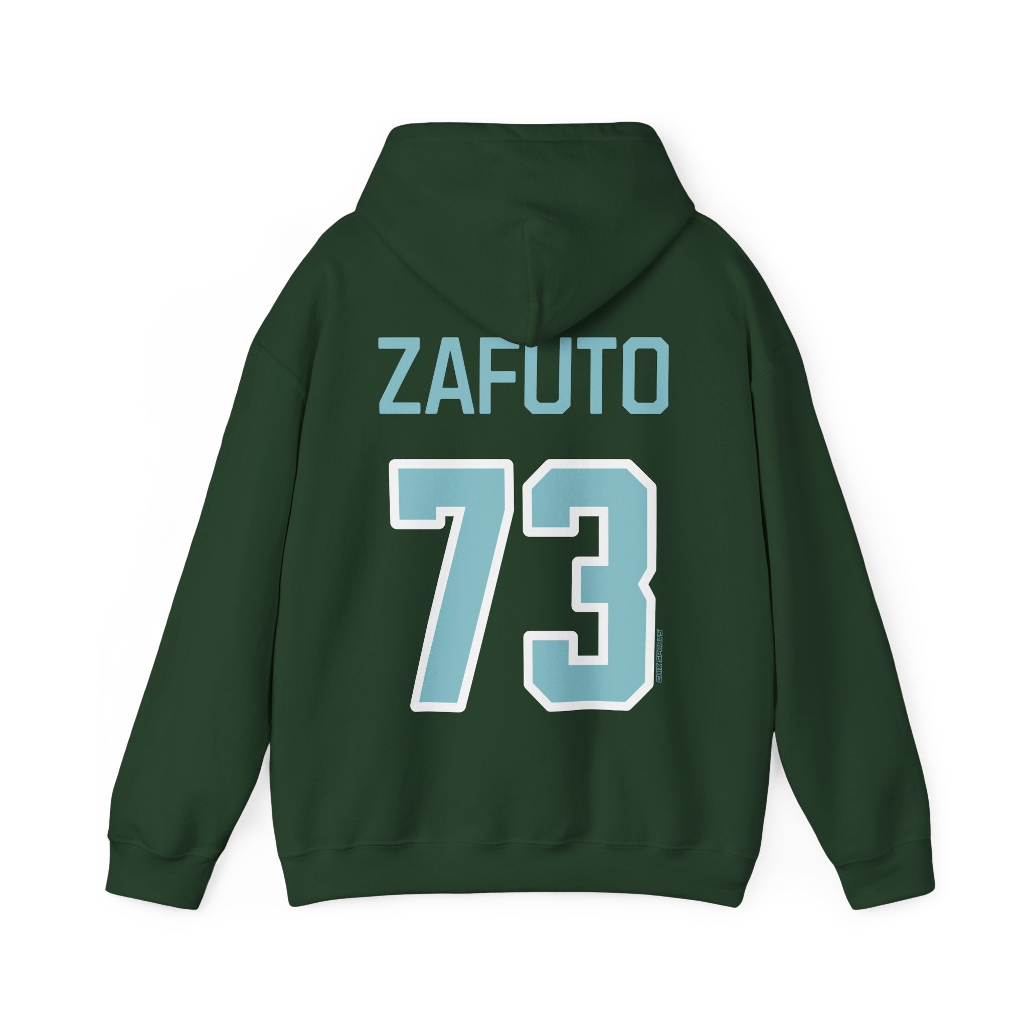 Olivia Zafuto Unisex Fleet Hoodie - No Sleeve Print | Chix Sports