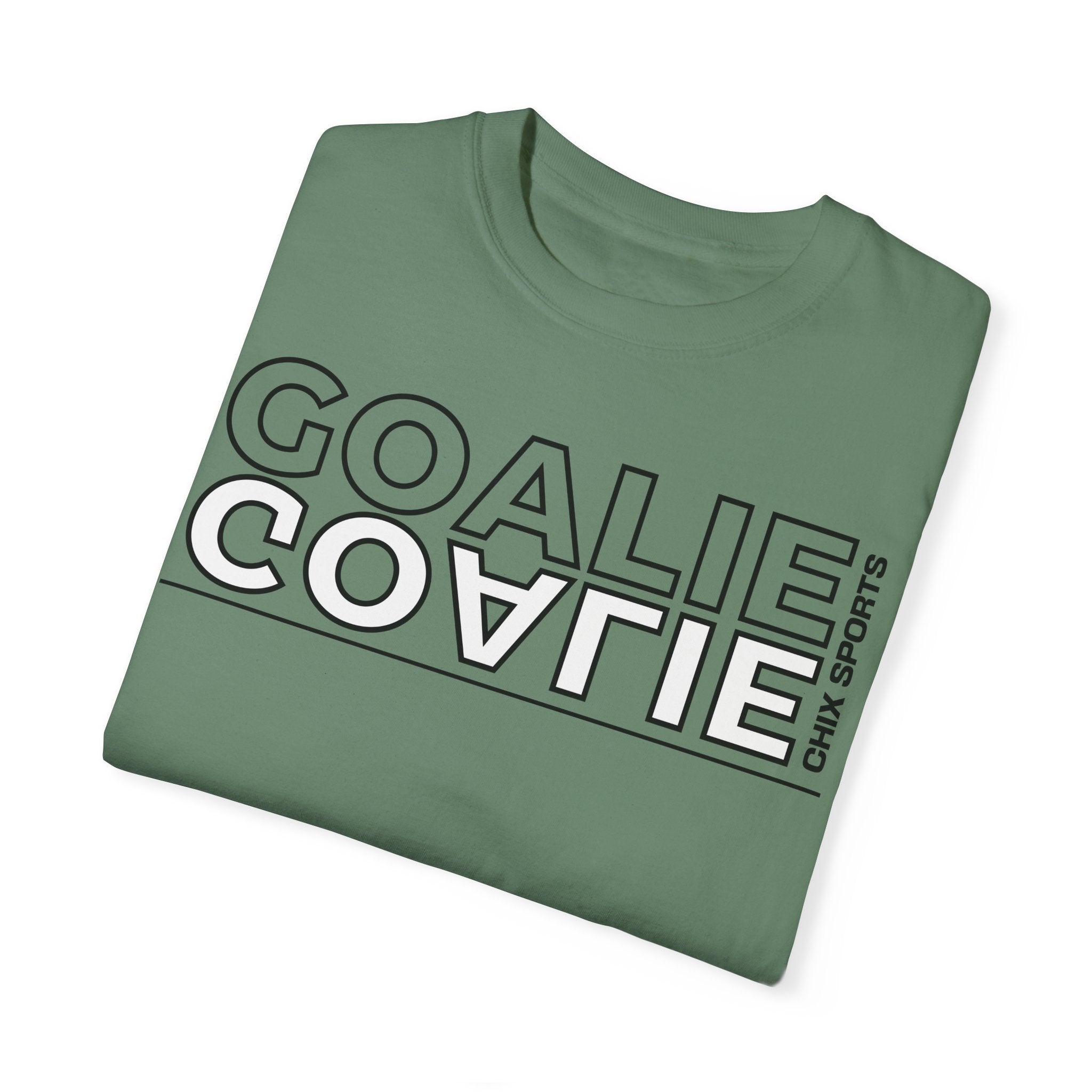 Outline GOALIE Position Garment - Dyed T-shirt | Chix Sports