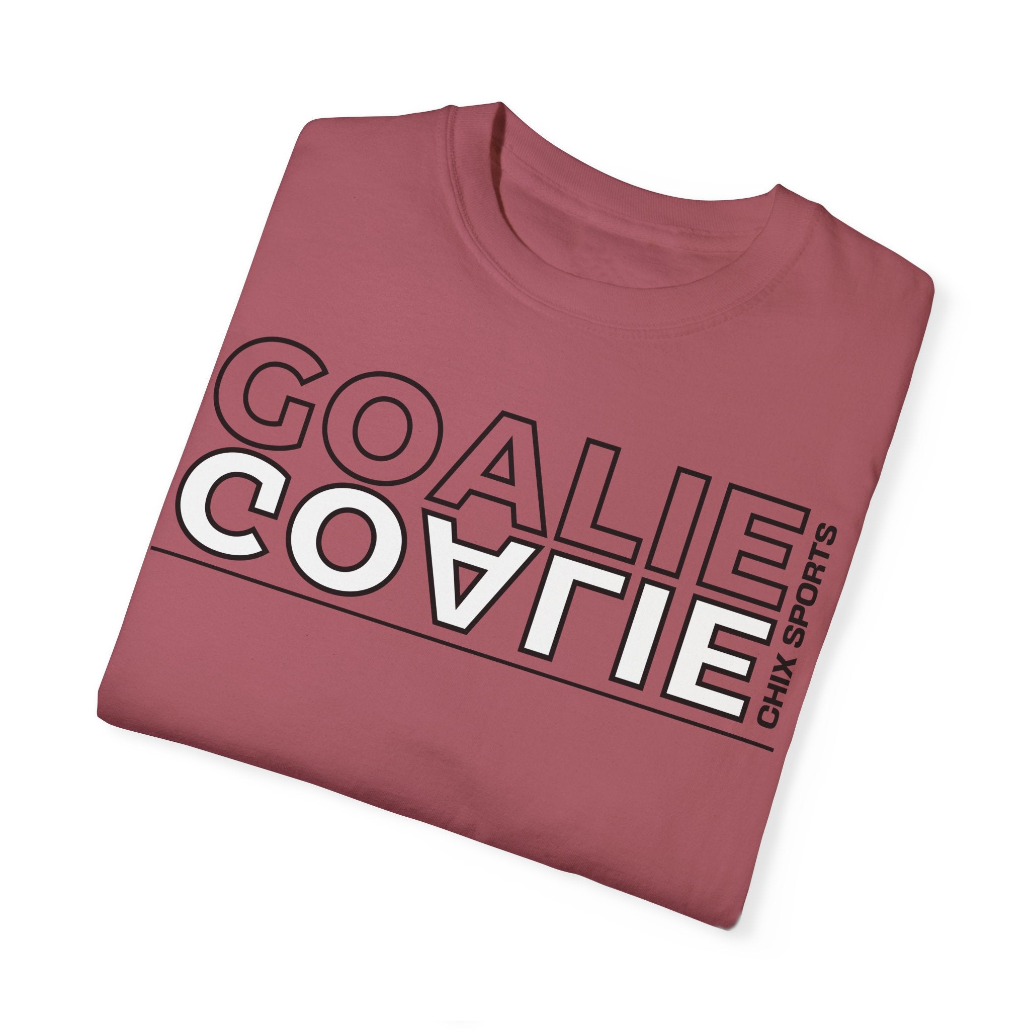 Outline GOALIE Position Garment - Dyed T-shirt | Chix Sports
