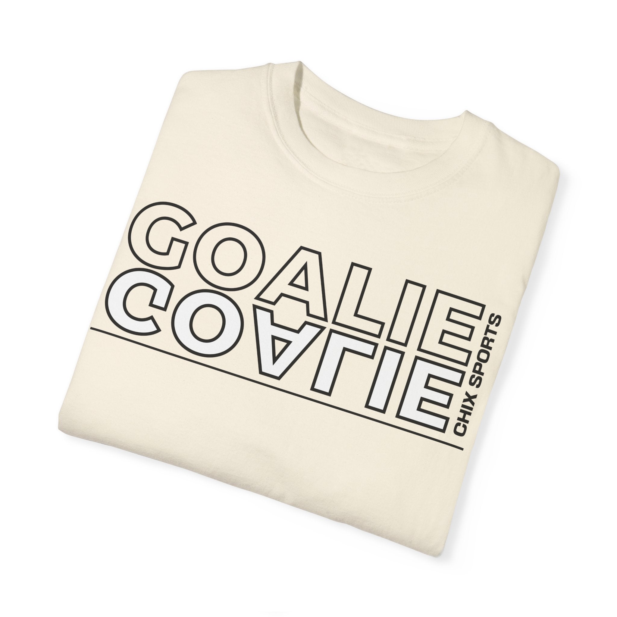 Outline GOALIE Position Garment - Dyed T-shirt | Chix Sports