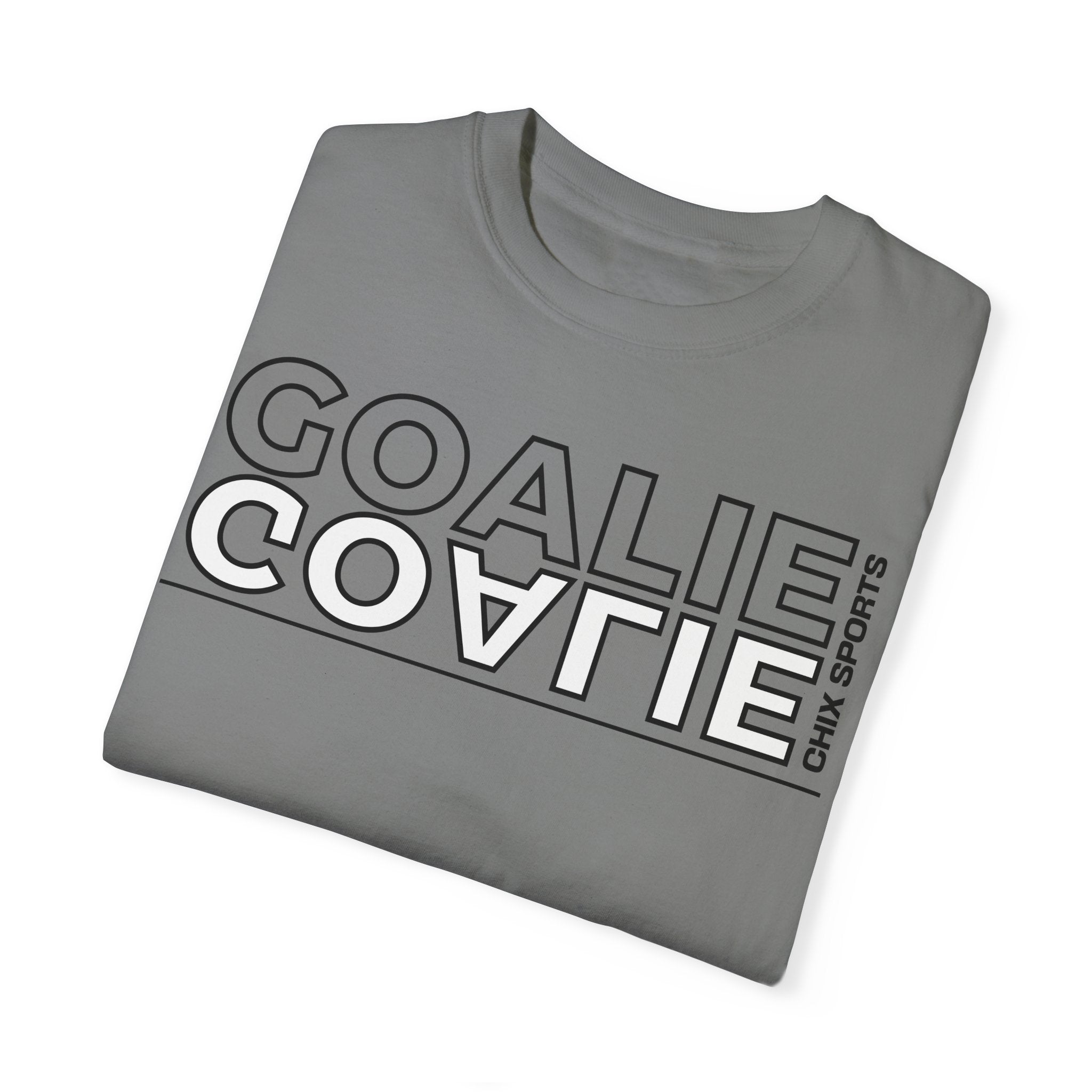 Outline GOALIE Position Garment - Dyed T-shirt | Chix Sports
