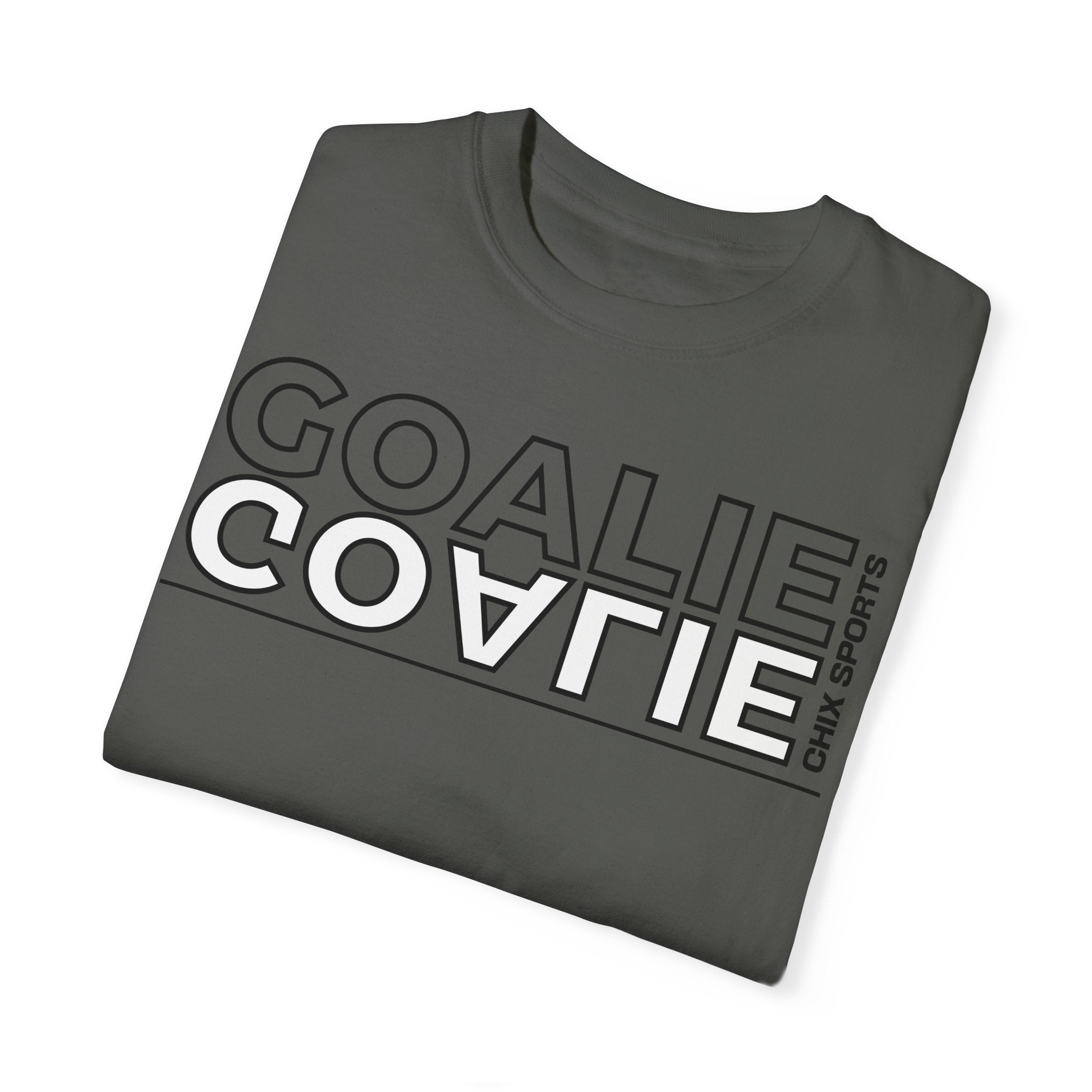 Outline GOALIE Position Garment - Dyed T-shirt | Chix Sports