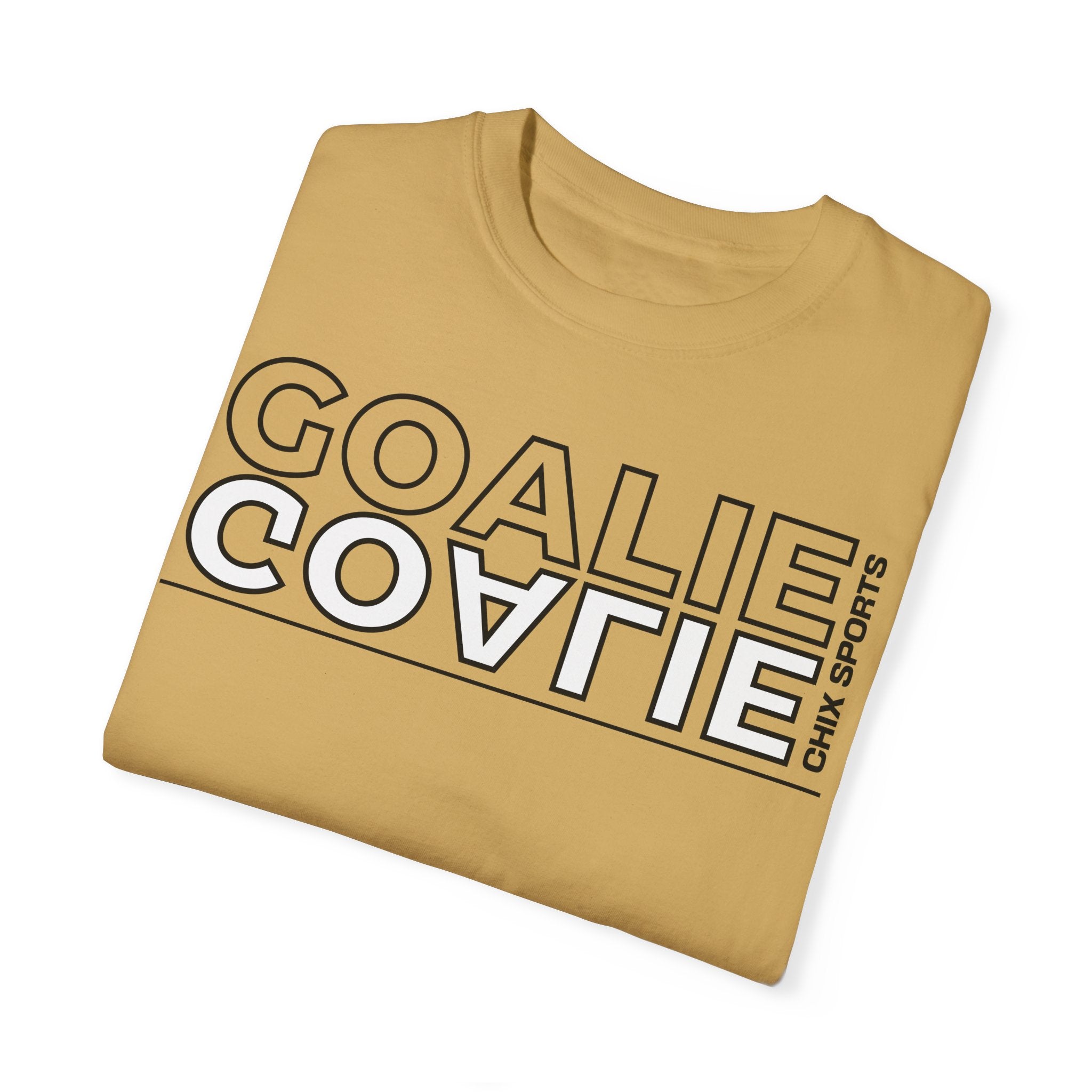 Outline GOALIE Position Garment - Dyed T-shirt | Chix Sports