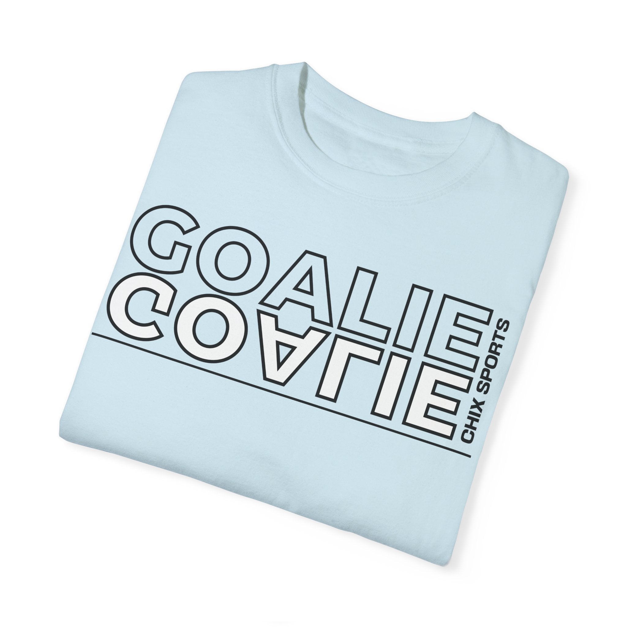 Outline GOALIE Position Garment - Dyed T-shirt | Chix Sports