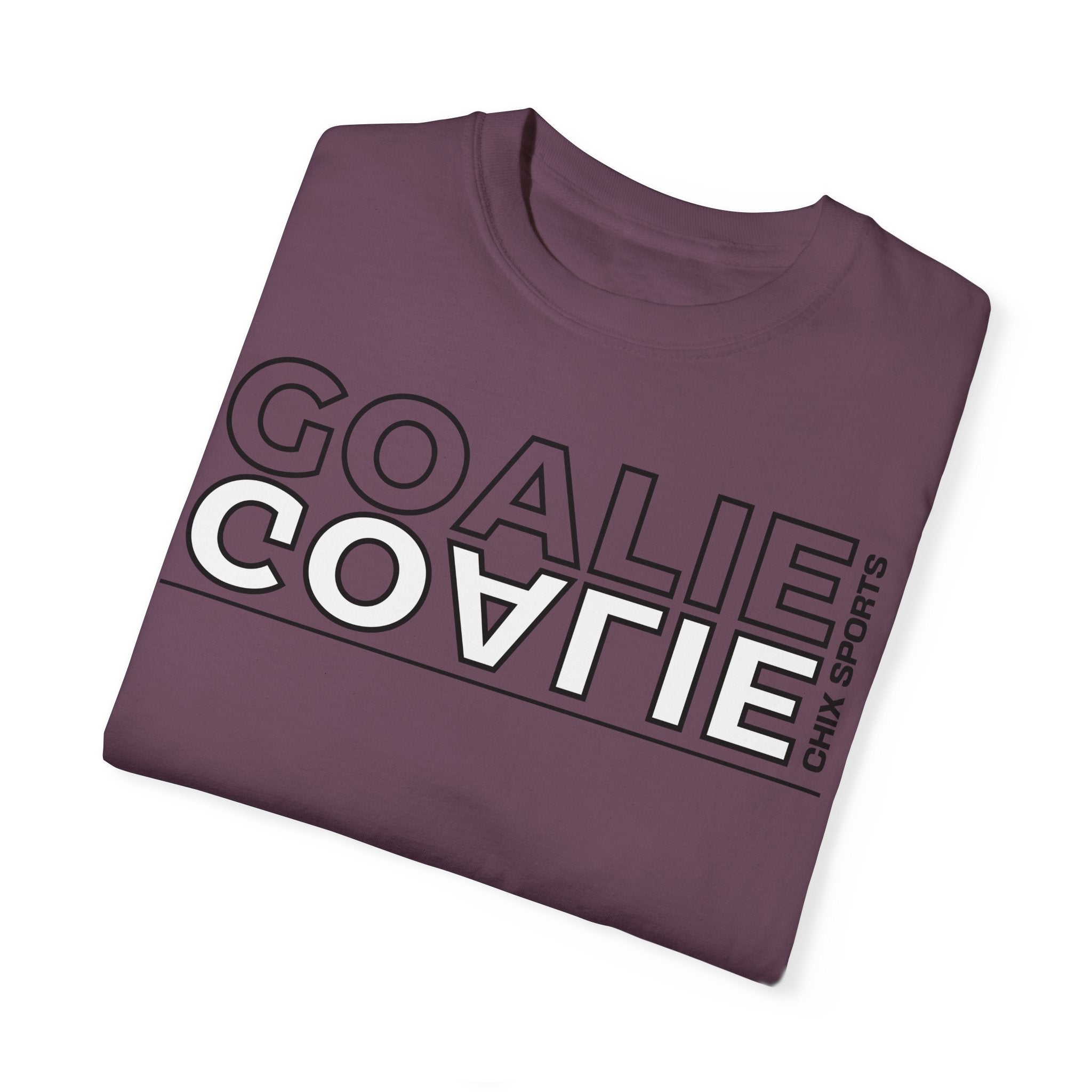 Outline GOALIE Position Garment - Dyed T-shirt | Chix Sports