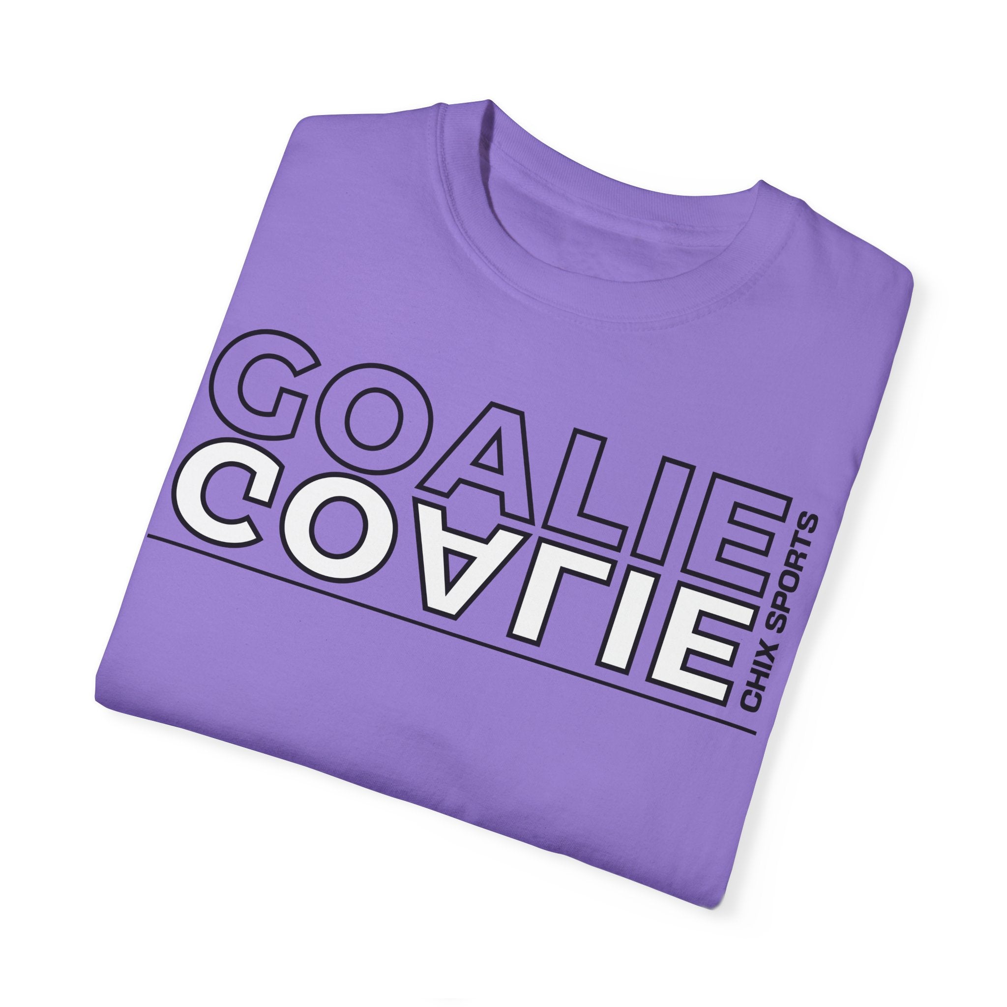 Outline GOALIE Position Garment - Dyed T-shirt | Chix Sports