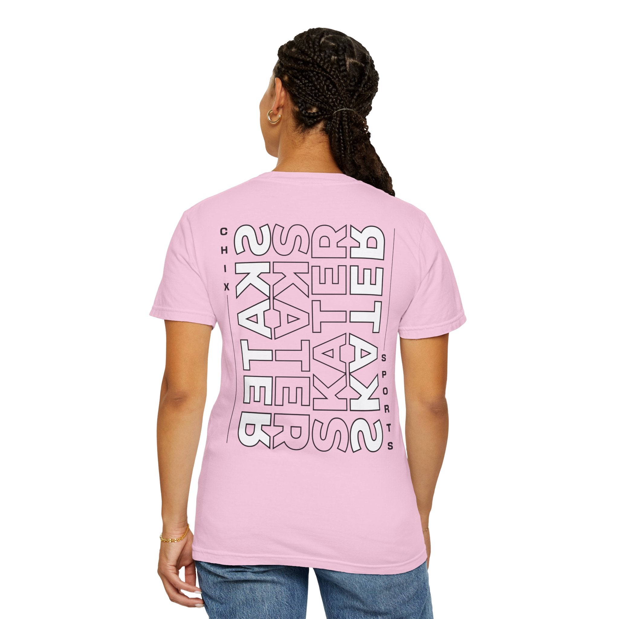 Outline SKATER Position Garment - Dyed T-shirt | Chix Sports