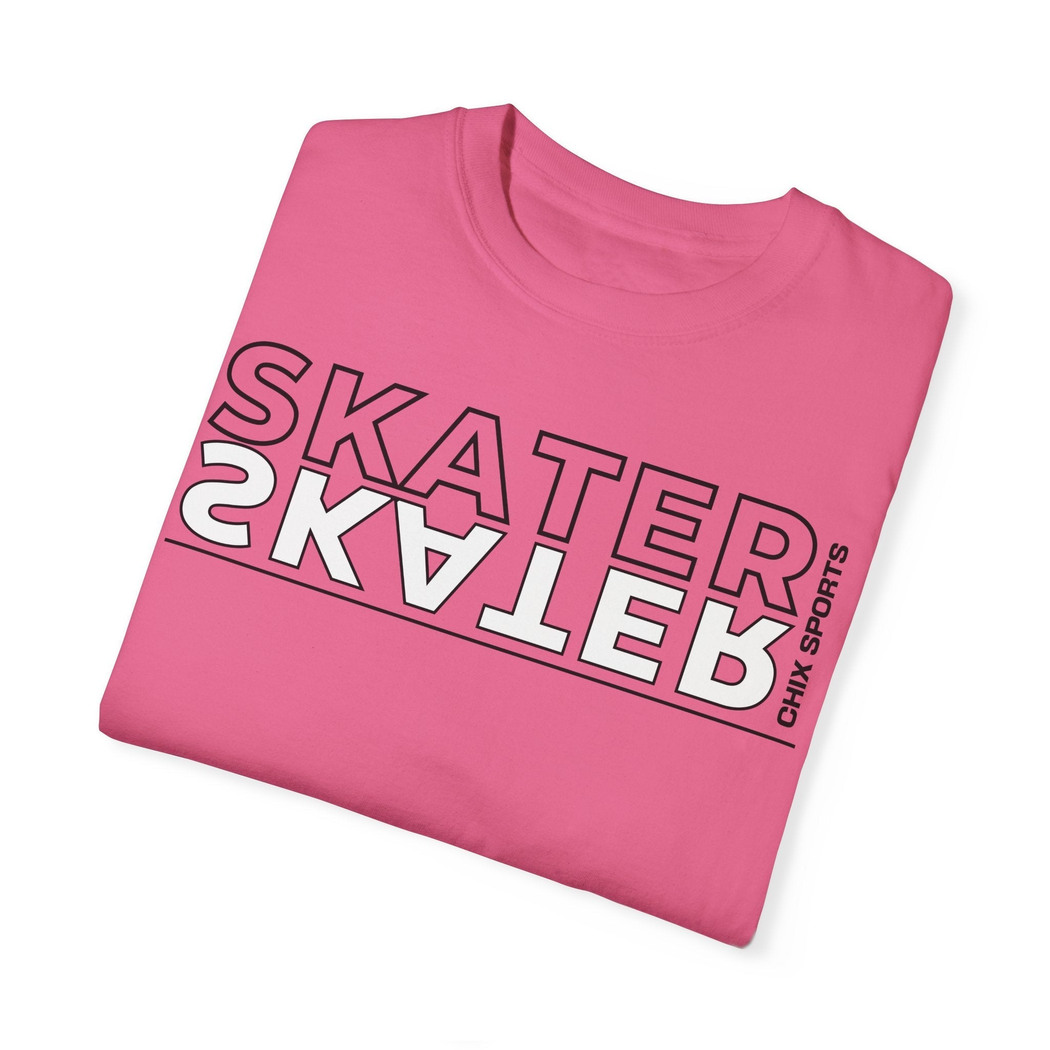 Outline SKATER Position Garment - Dyed T-shirt | Chix Sports