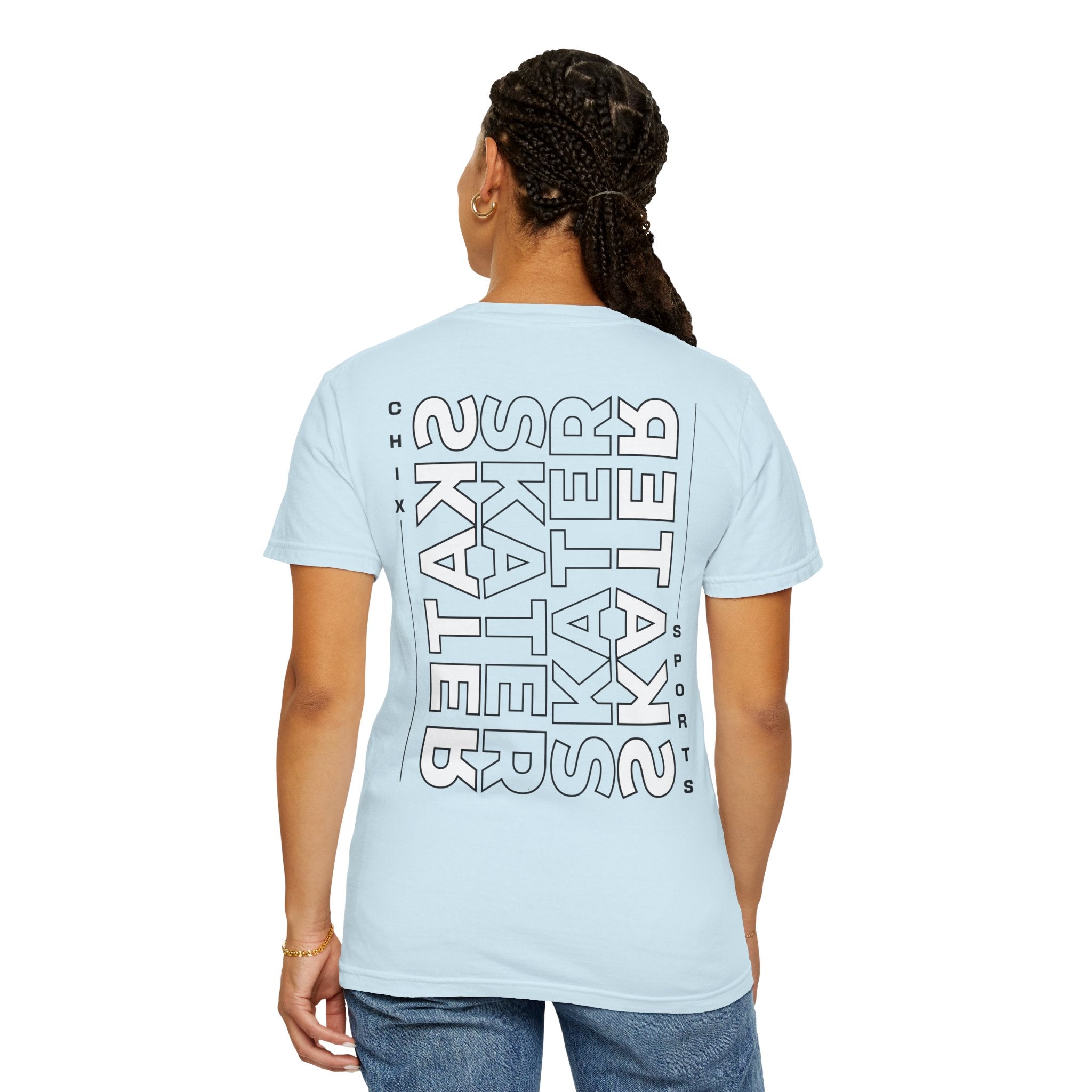 Outline SKATER Position Garment - Dyed T-shirt | Chix Sports