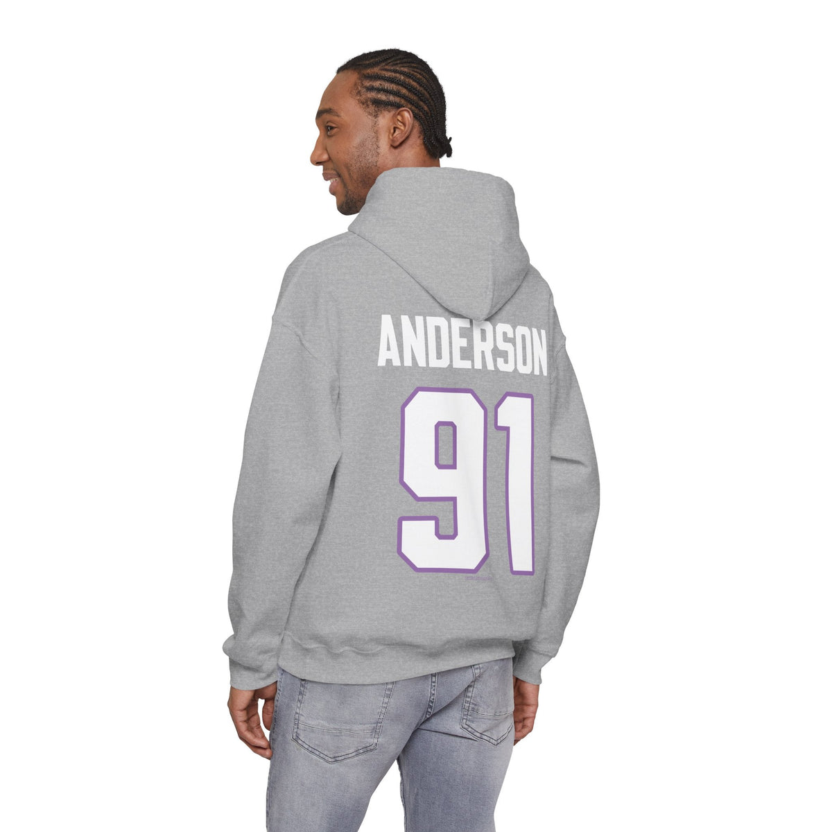 Peyton Anderson Frost Unisex Hoodie (no sleeve print) in Sand | Chix Sports