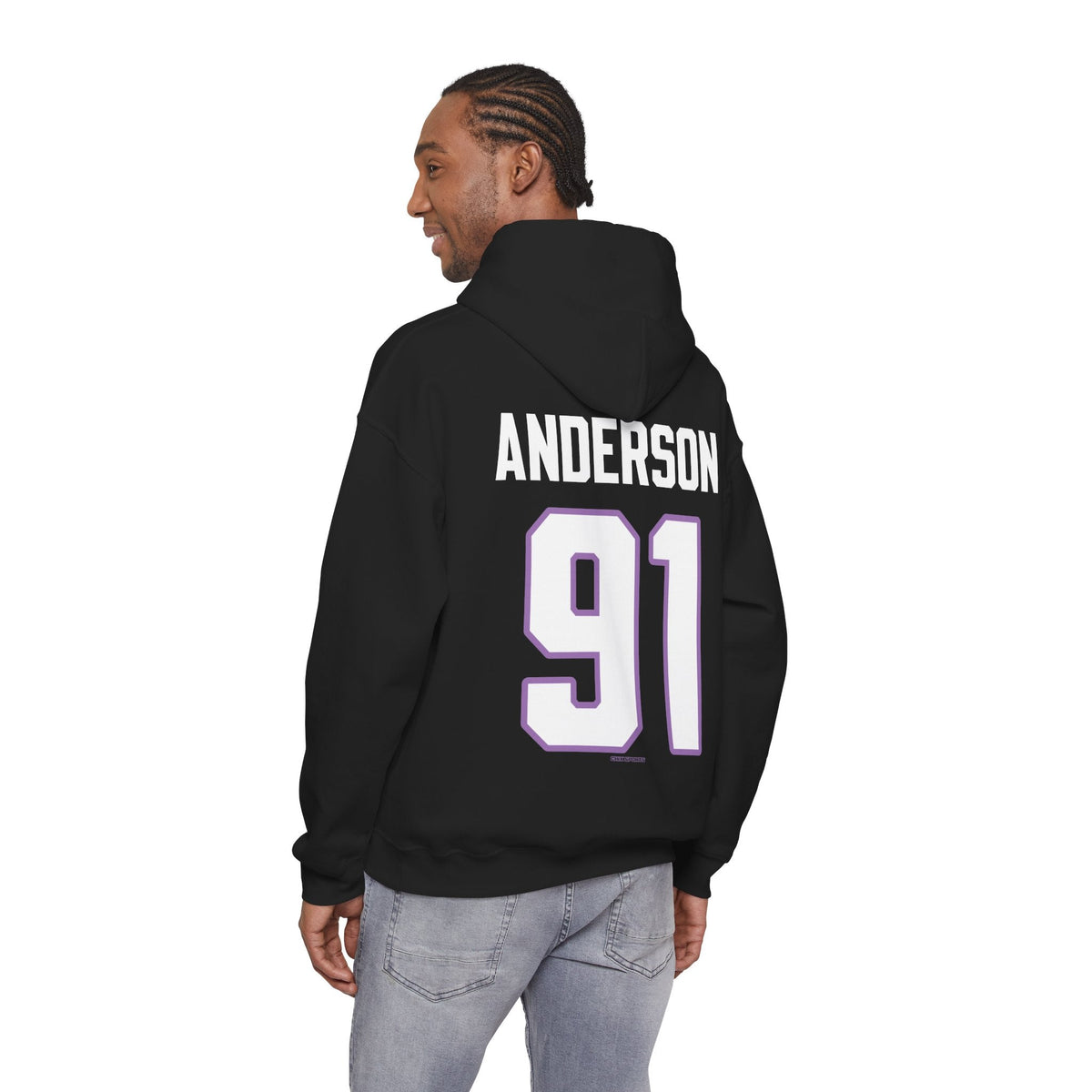 Peyton Anderson Frost Unisex Hoodie (no sleeve print) in Sand | Chix Sports