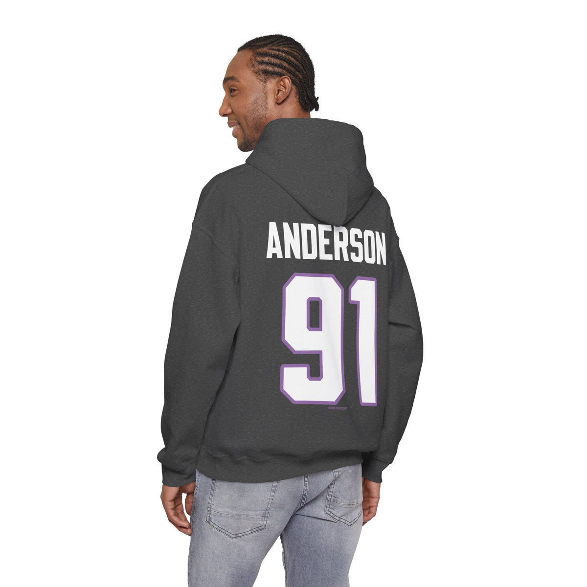 Peyton Anderson Frost Unisex Hoodie (no sleeve print) in Sand | Chix Sports