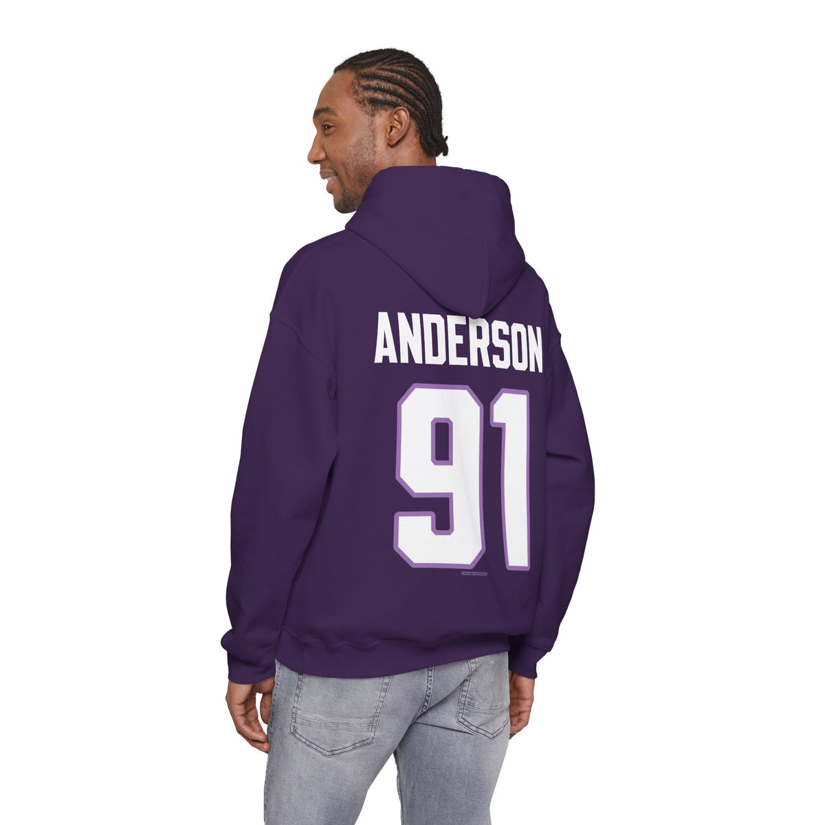 Peyton Anderson Frost Unisex Hoodie (no sleeve print) in Sand | Chix Sports