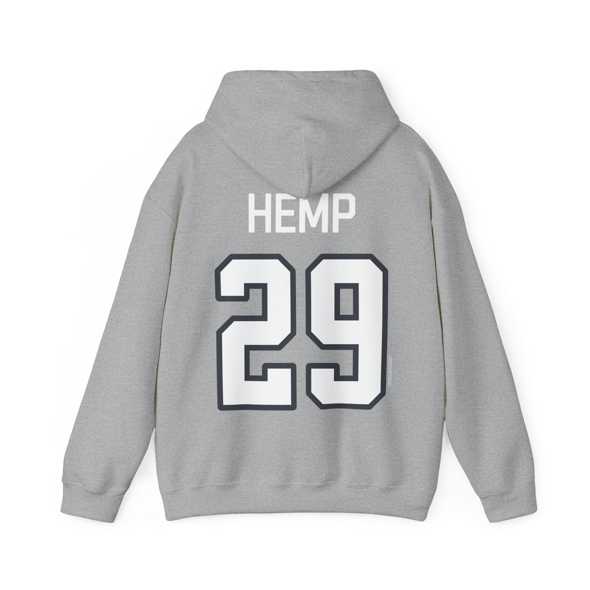 Peyton Hemp Charge Hoodie (w/o sleeve print) | Chix Sports